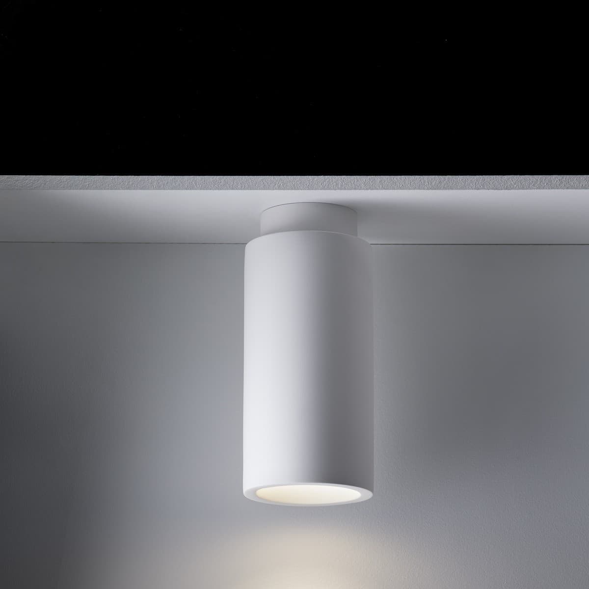 MFL Gypsum GU10 Flat Surface Mounted Downlight in White-img-4