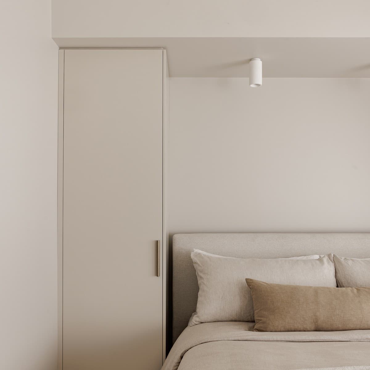 MFL Gypsum GU10 Ribbed Surface Mounted Downlight in White-img-8