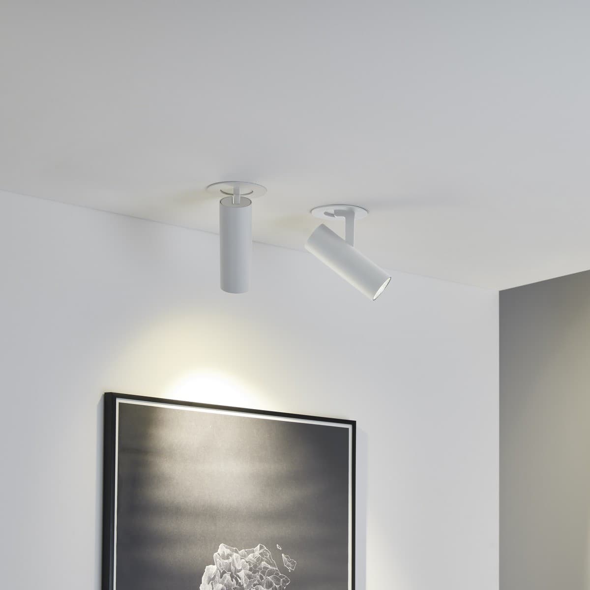 MFL Titan LED Recessed Adjustable 80mm Cut Out Spotlight in White