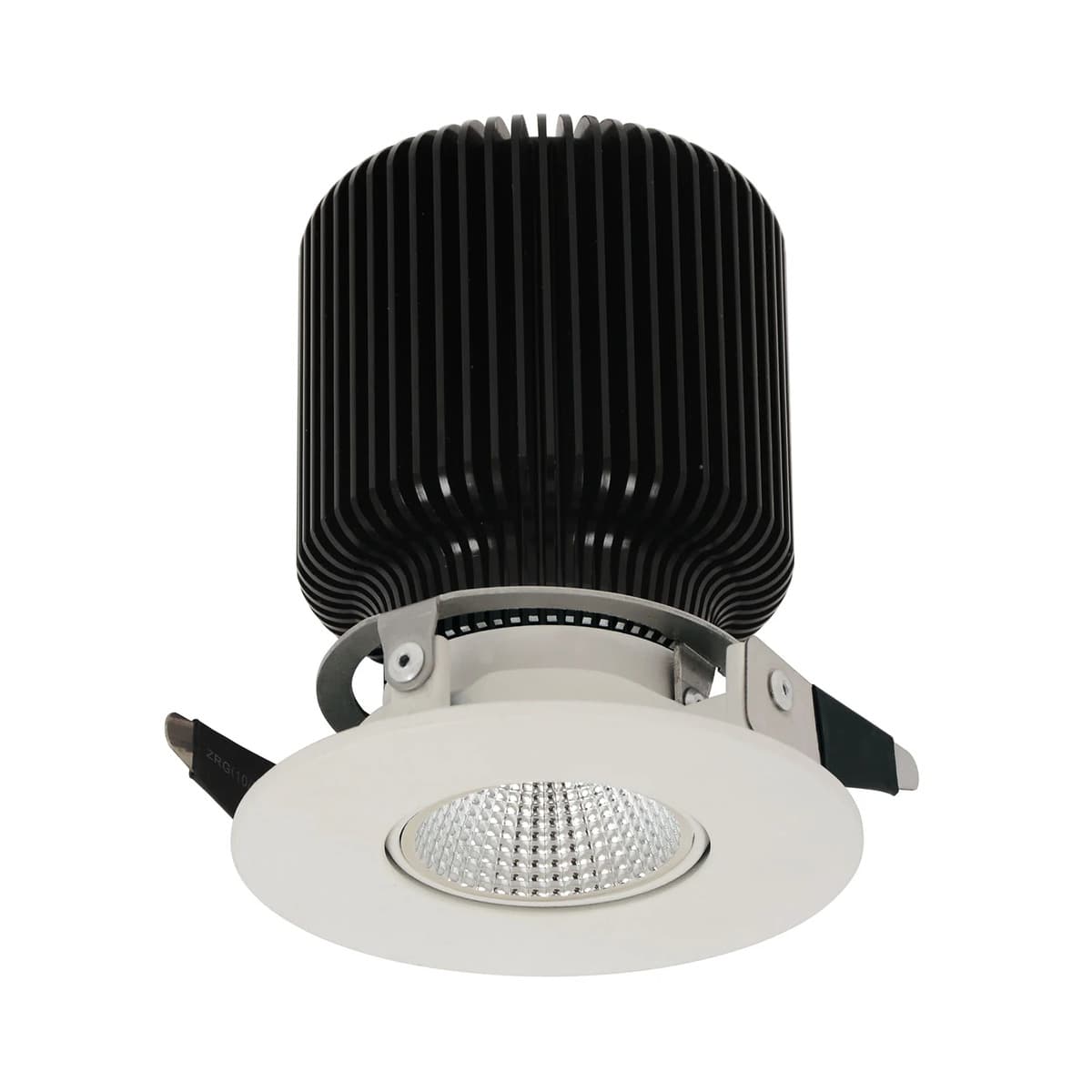 MFL Accent Gimble LED Recessed Cool White 82mm Cut Out Downlight in White-img-1