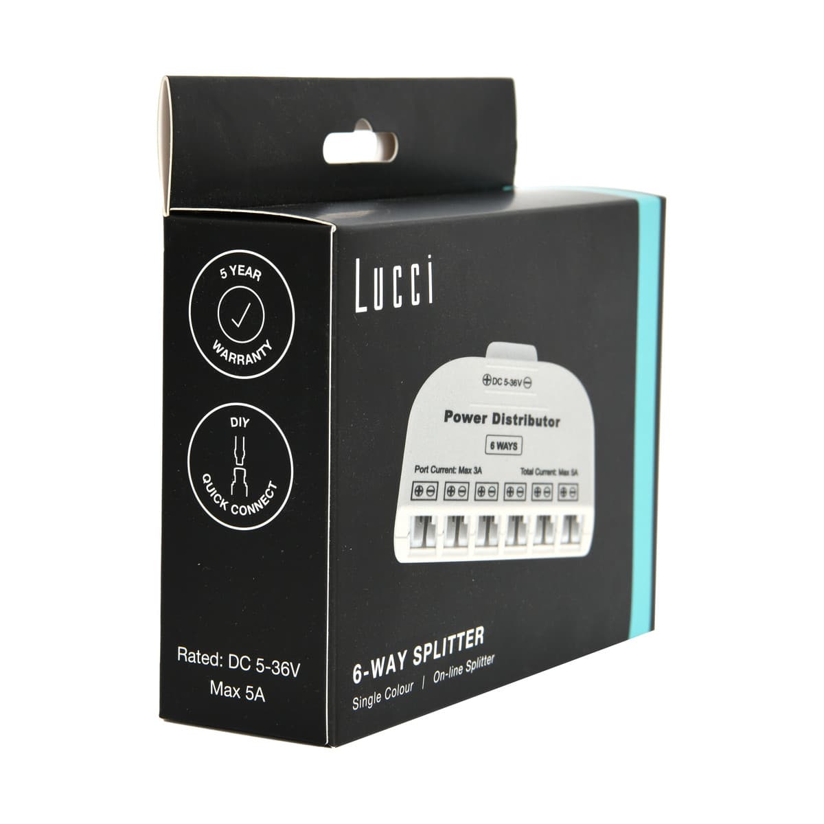Glow Classic 6-Way Splitter with Leads