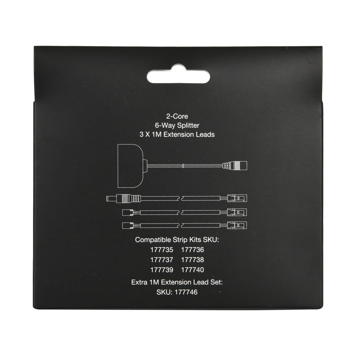 Glow Classic 6-Way Splitter with Leads