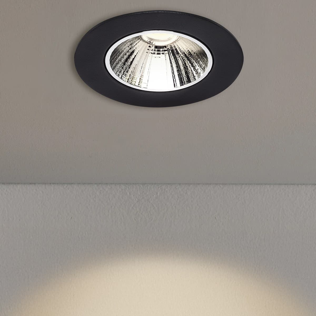 MFL Accent Small Fixed CCT LED Dimmable 60mm Cut Out Downlight in Black-img-10