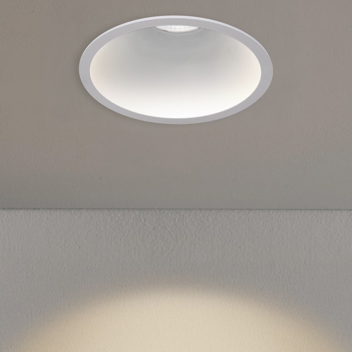 MFL Accent Large Minitrim CCT LED Dimmable 100mm Cut Out Downlight in White