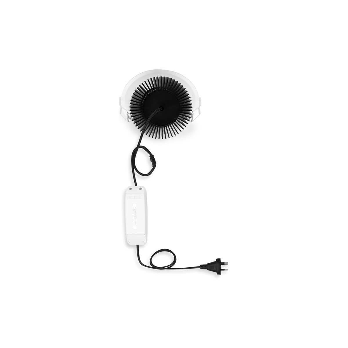 MFL Accent Large Wall Wash CCT LED Dimmable 100mm Cut Out Downlight in White-img-3