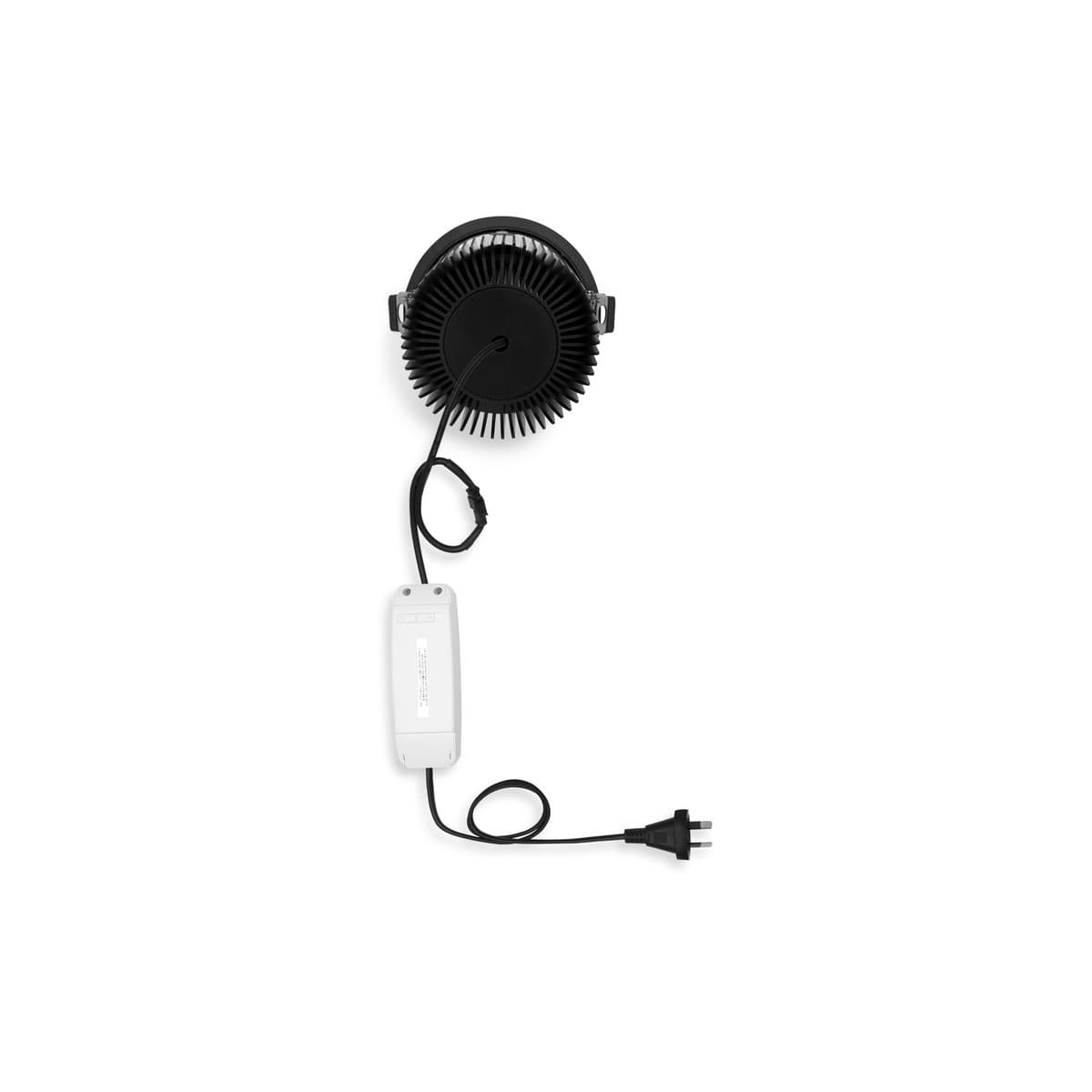 MFL Accent Large Gimble CCT LED Dimmable 85mm Cut Out Downlight in Black-img-3