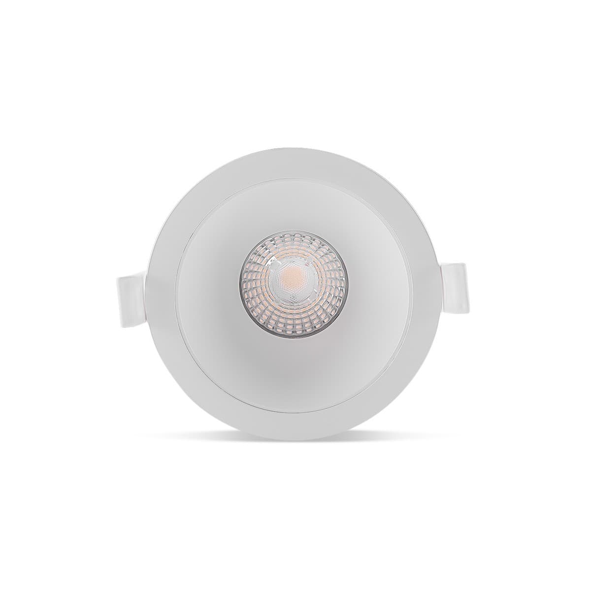 Flare LED Recessed Tri Colour Cut Out 90mm Downlight in White