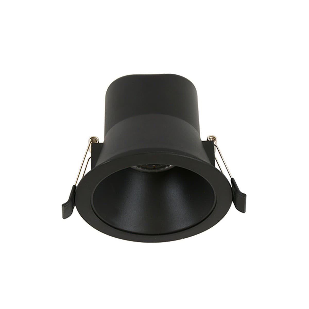 Flare LED Recessed Tri Colour Cut Out 90mm Downlight in Black-img-4