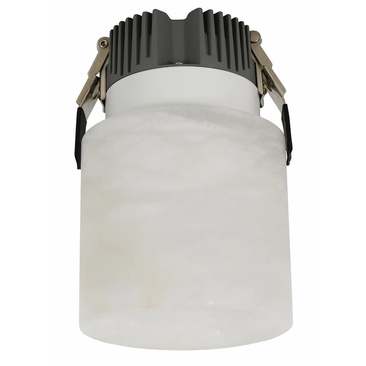 Made By Mayfair Eiffel LED Semi-Recessed 86mm Cut Out Downlight in Spanish Alabaster-img-1