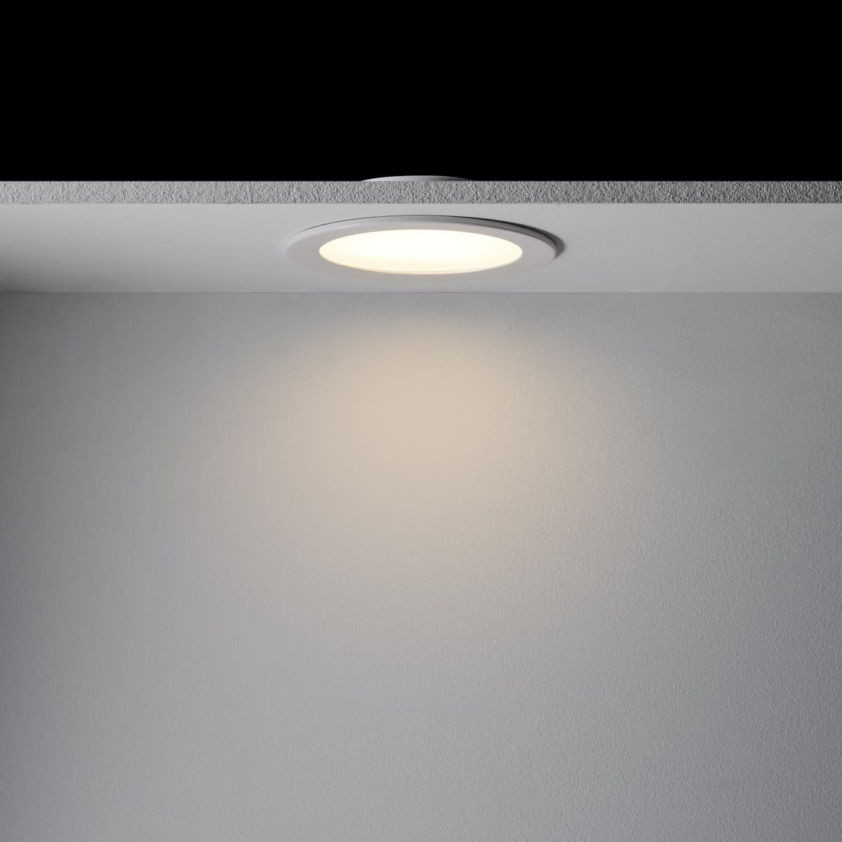 Super Slim LED Recessed CCT 95mm Cut Out Downlight in White-img-5