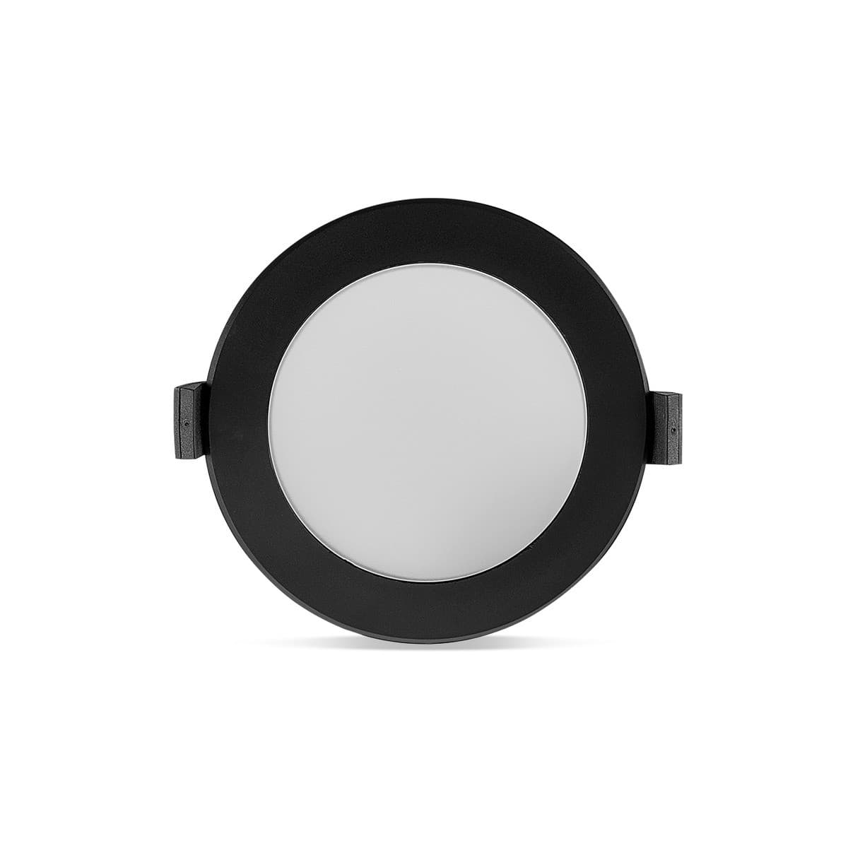 Eclipse Maxi LED Recessed Colour Switch 90mm Cut Out Downlight in Black-img-1