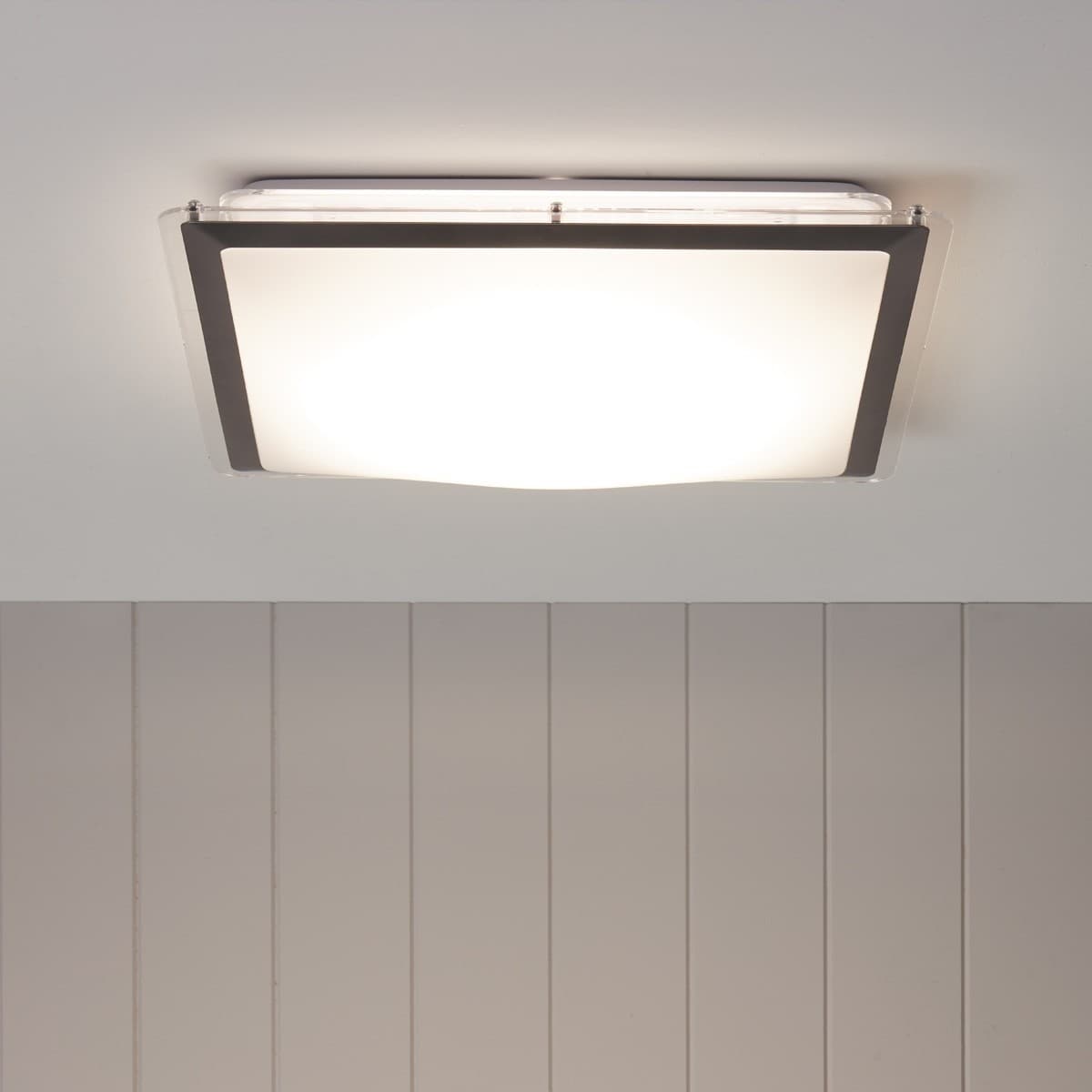 LEDlux Lustre II 430mm 1500 Lumen Dimmable CCT Sqaure Flush Mount