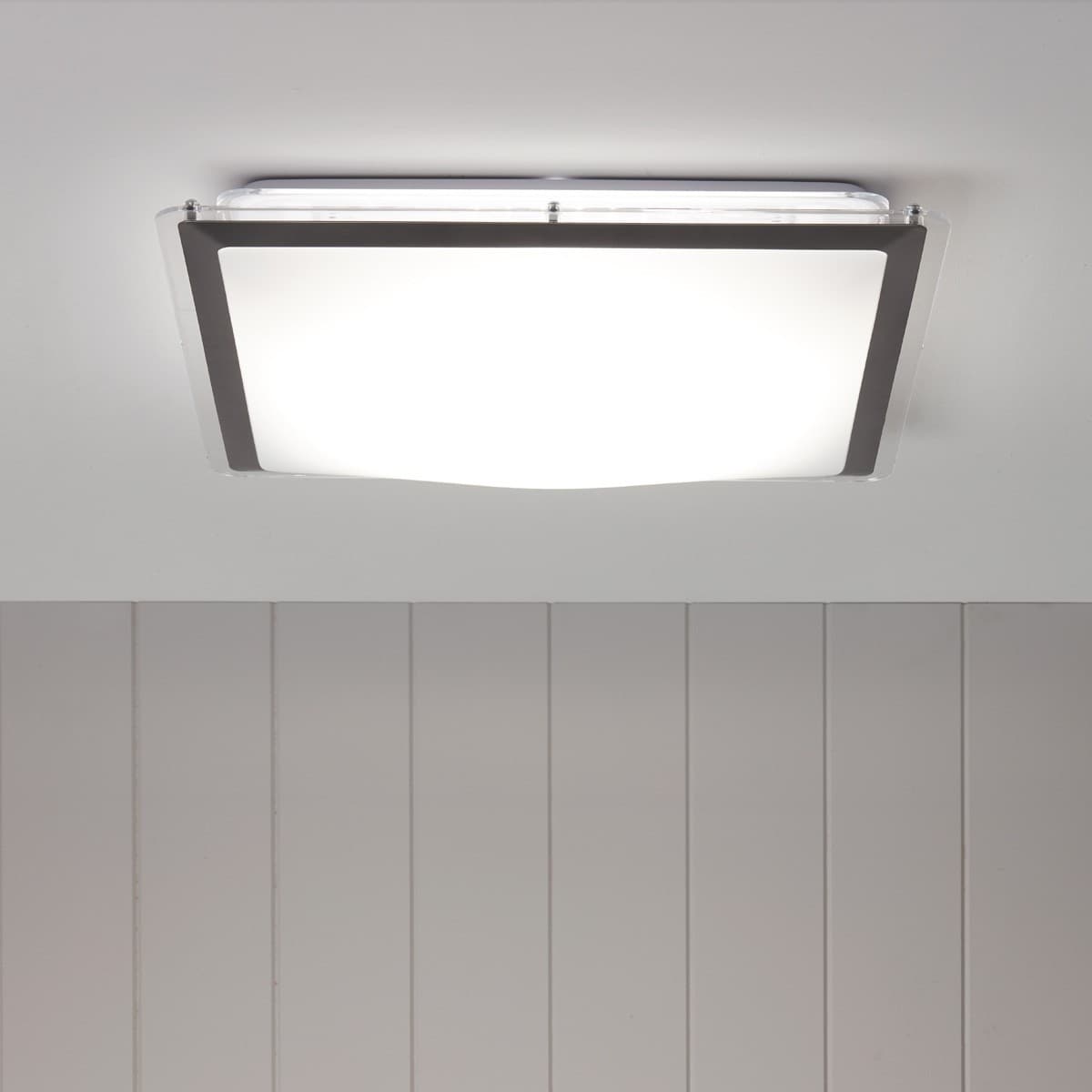 LEDlux Lustre II 430mm 1500 Lumen Dimmable CCT Sqaure Flush Mount