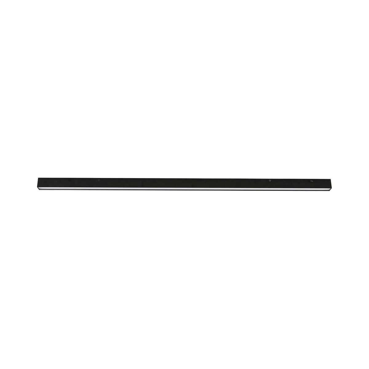 Vector 1200mm LED Colour Switching Flush Mount in Black