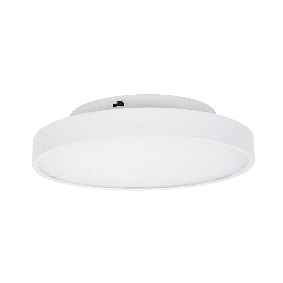 MFL Moku LED Dimmable Colour Change Prismatic Round Flush Mount in White-img-1