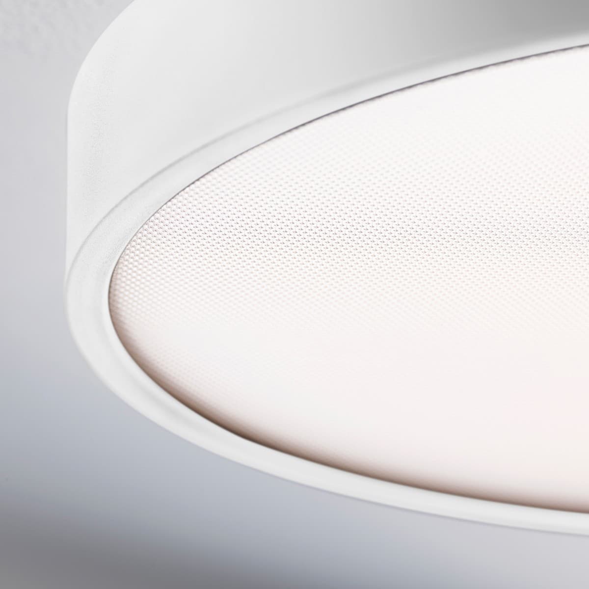 MFL Moku LED Dimmable Colour Change Prismatic Round Flush Mount in White-img-4