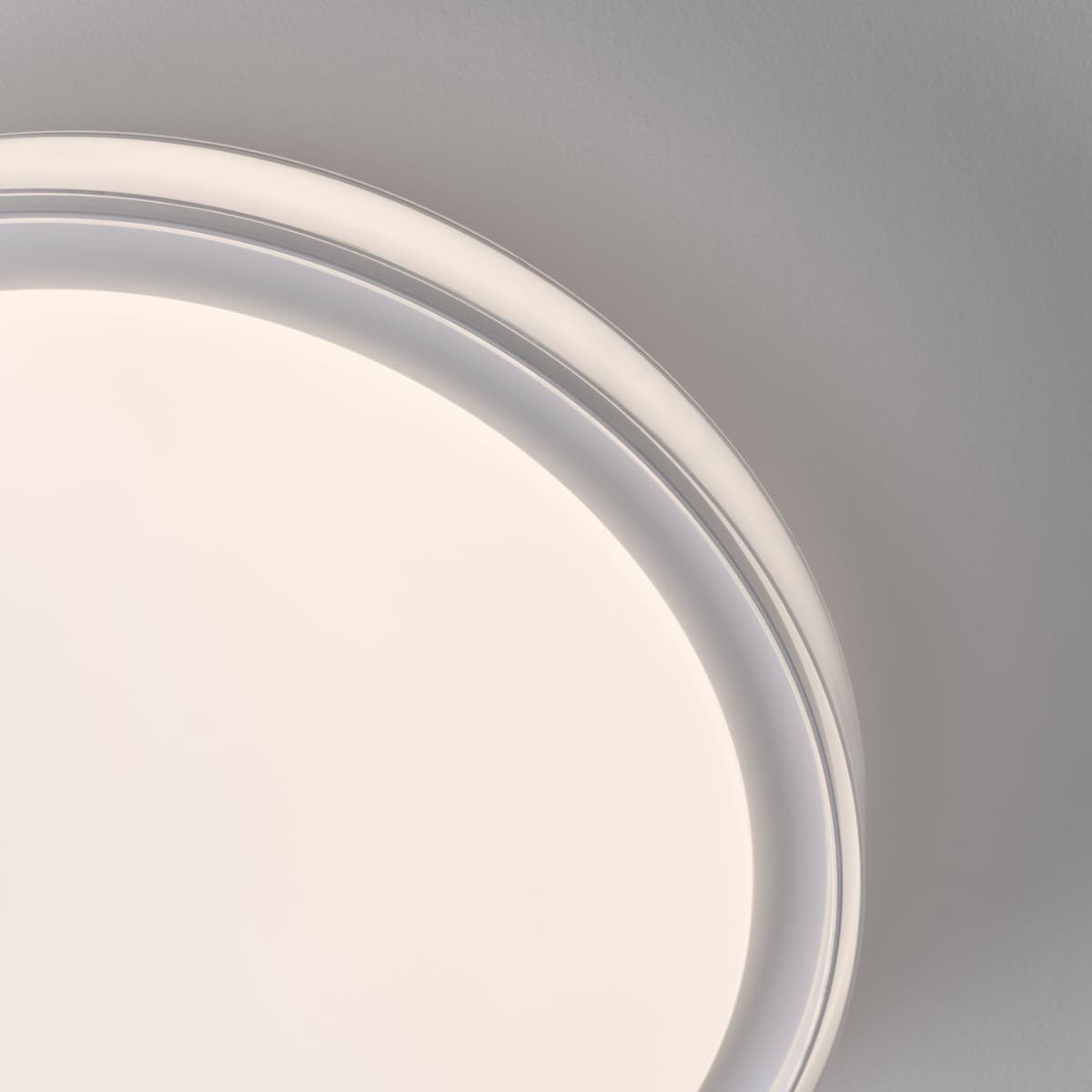 Nova 390mm LED Colour Switching IP44 Flush Mount in White-img-5