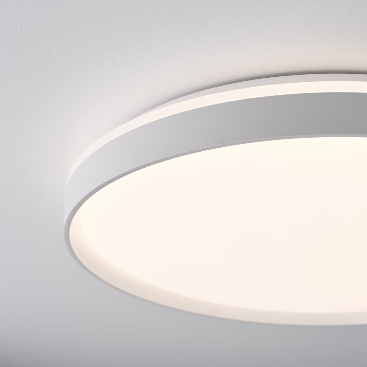 Saint 390mm LED Colour Switching Flush Mount in White-img-4