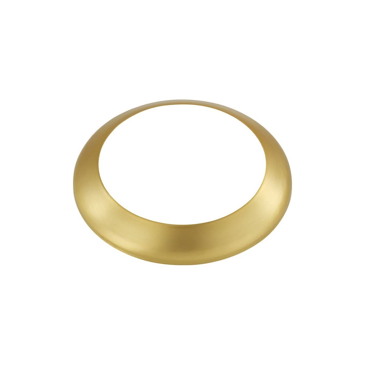 Ruma Flush Mount Trim in Brass finish