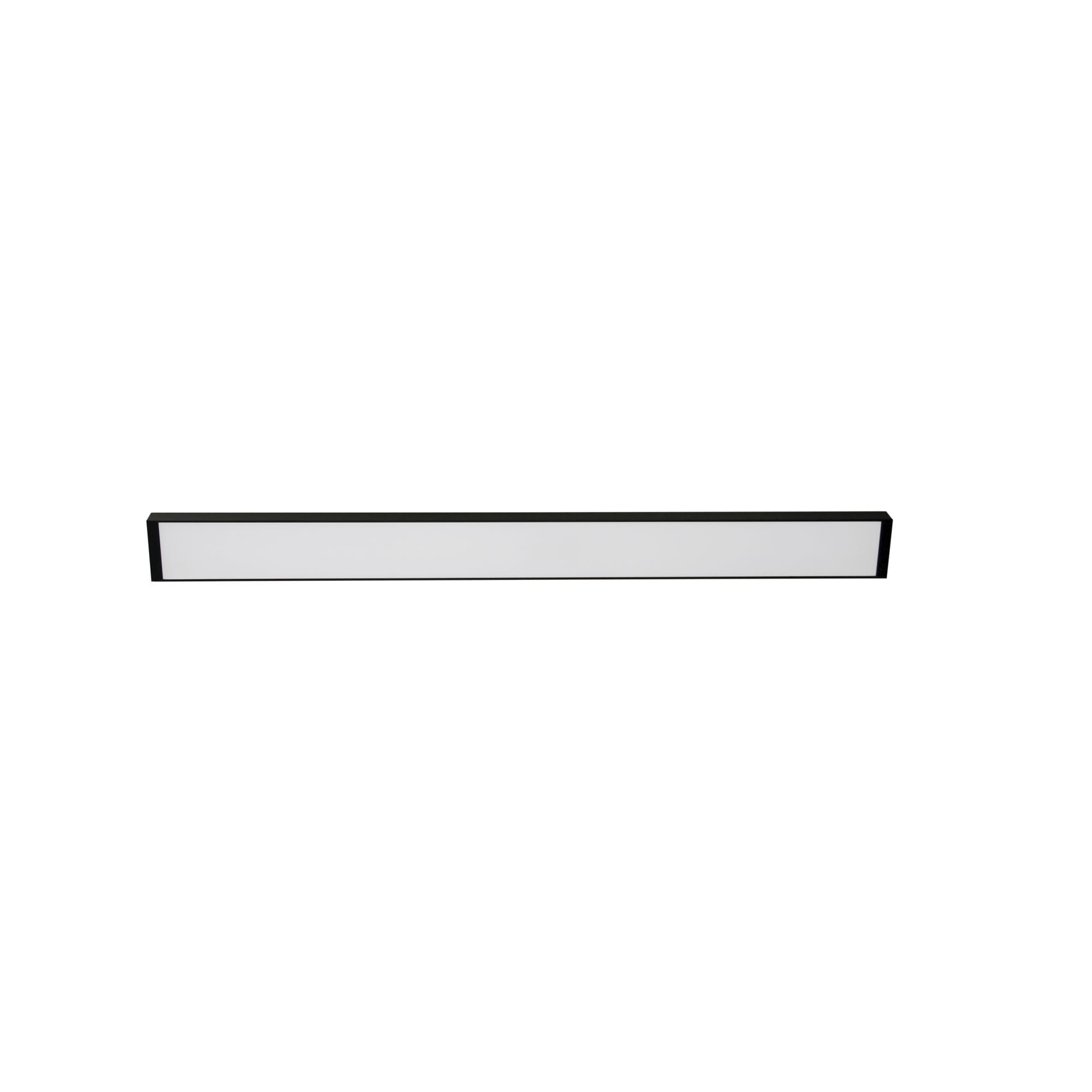 Van 1200mm TRI Colour 40w Surface Mount LED Non-dimmable in Black