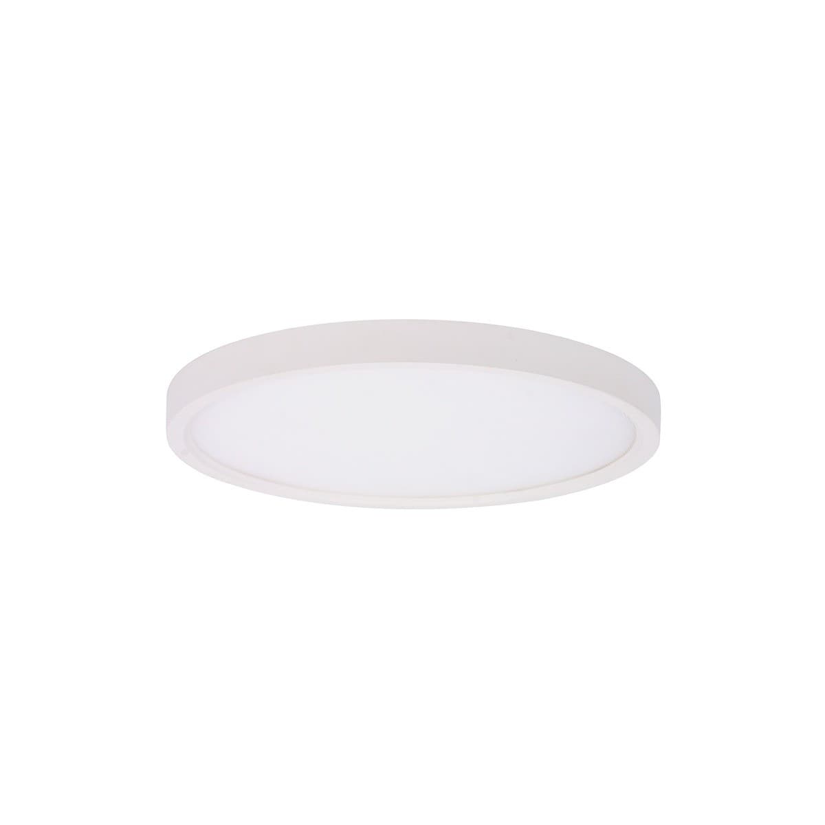 Bayside Sans LED 300mm Colour Switching Flush Mount in White-img-1