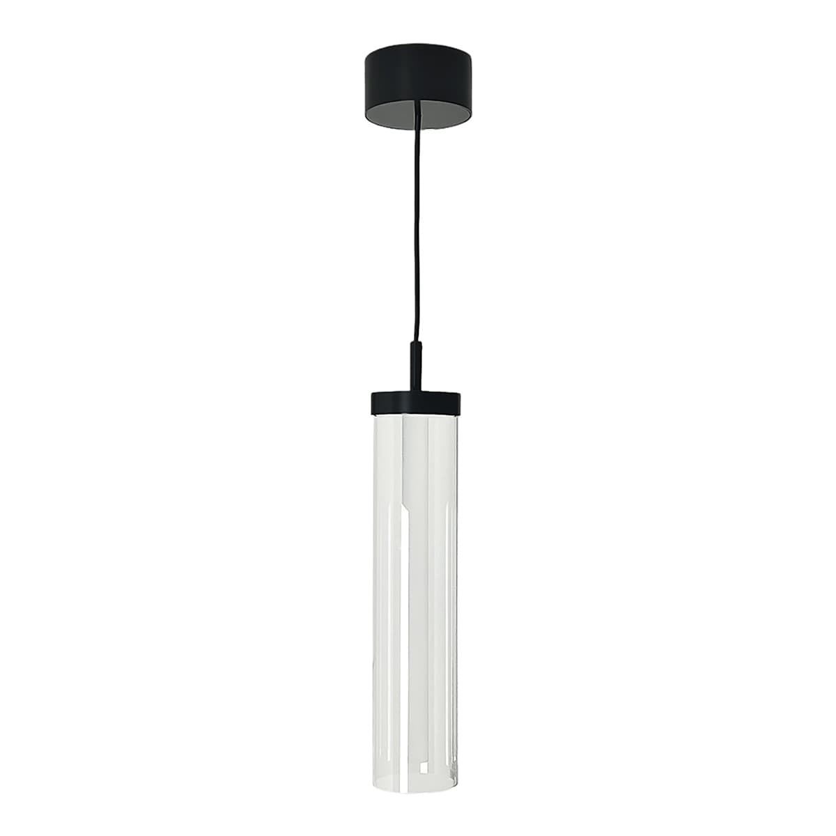 Varilla LED Sunset Dimmable Pendant in Black