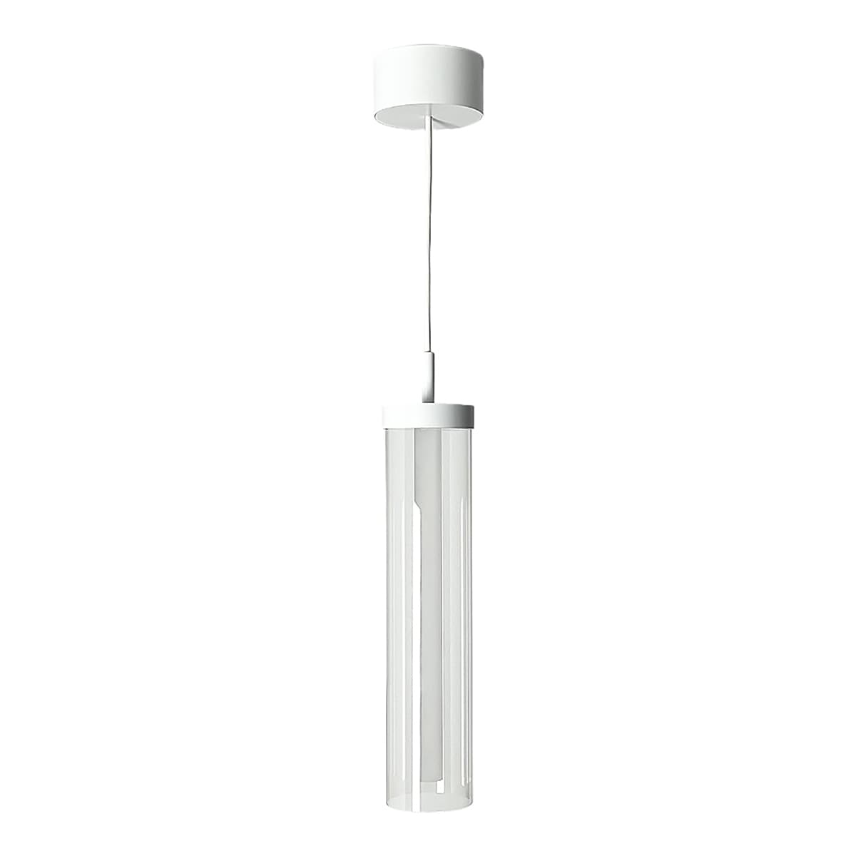 Varilla LED Sunset Dimmable Pendant in White