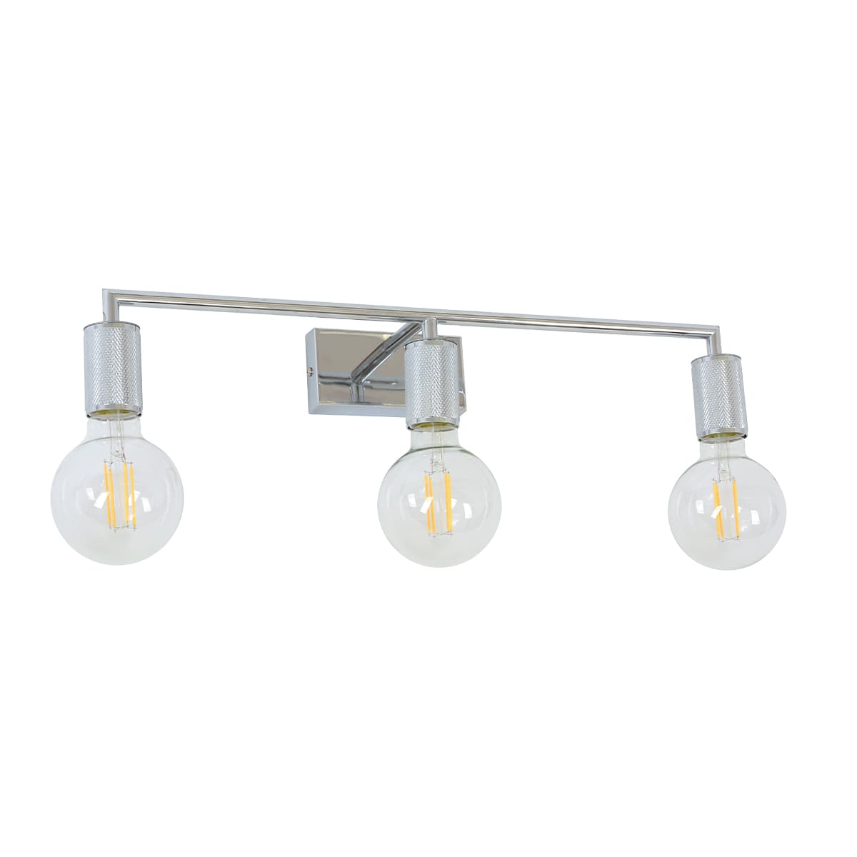 Cattrall 3 Light Wall Bracket in Chrome-img-1