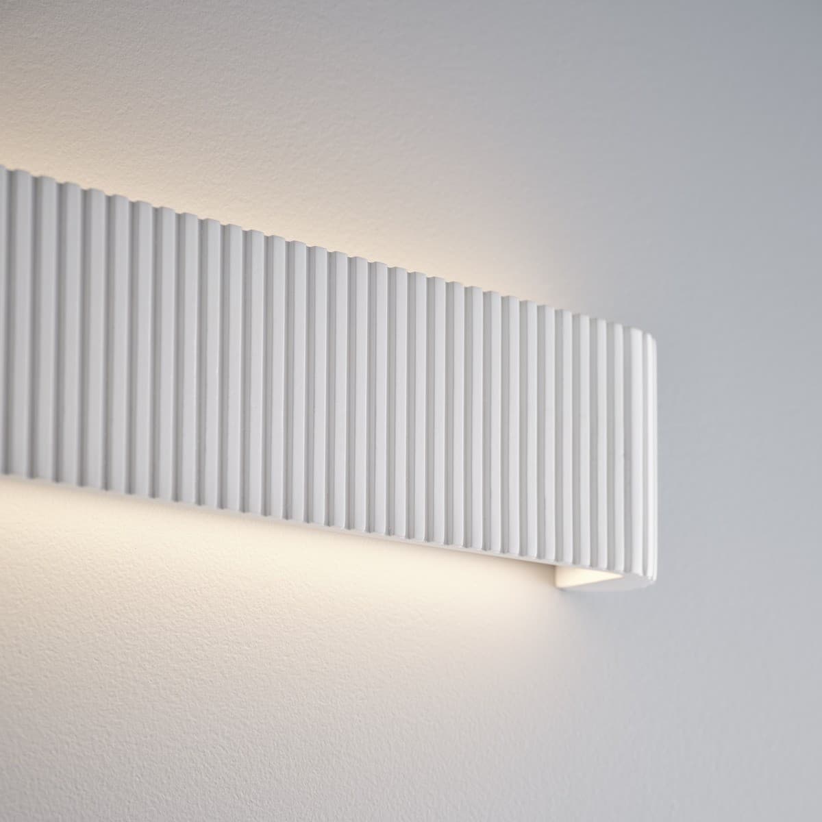 Cedar 620mm LED Colour-Shifting Up/Down Wall Sconce in White Timber-img-2