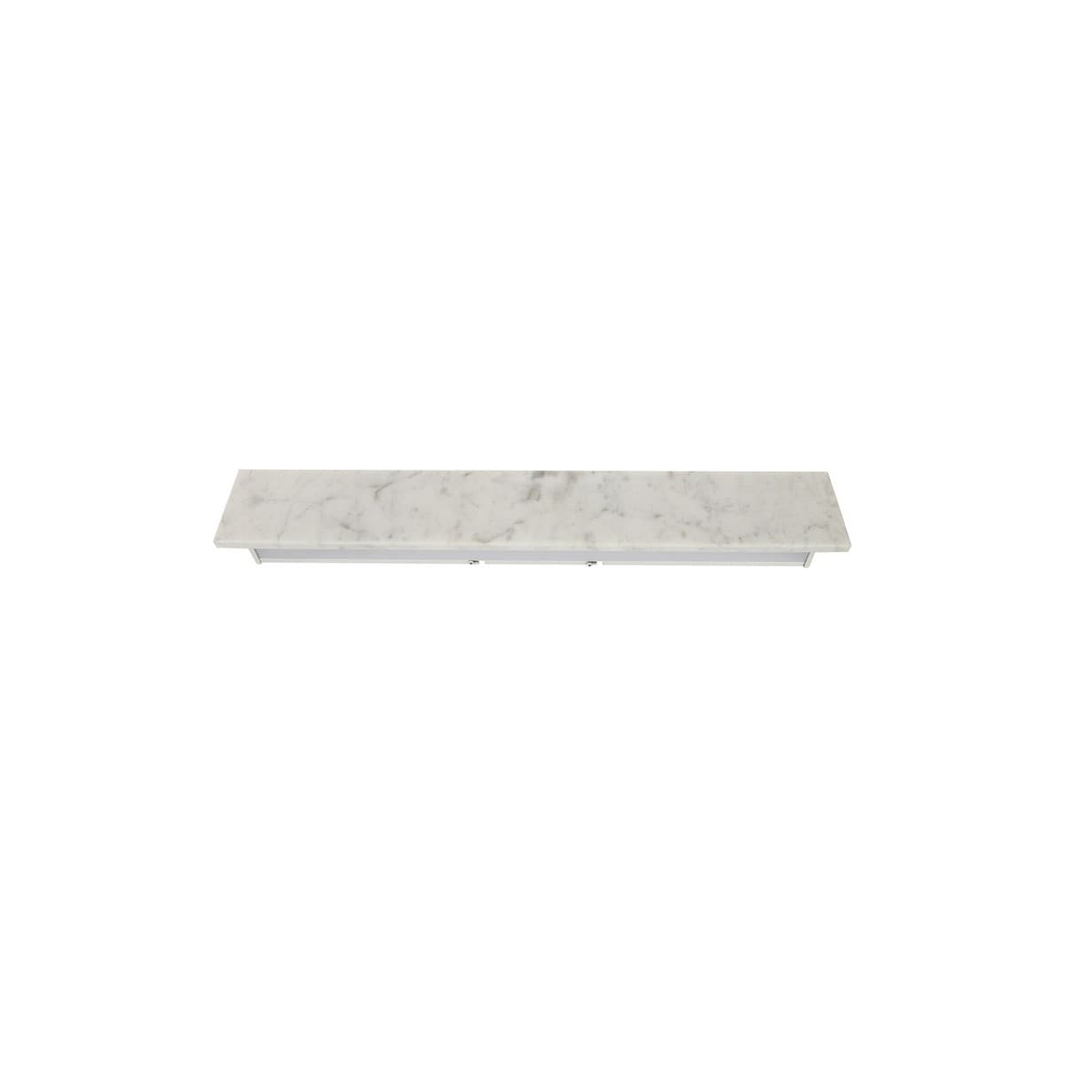 Jones 620mm LED Colour-Shifting Up/Down Wall Sconce in White Marble-img-1