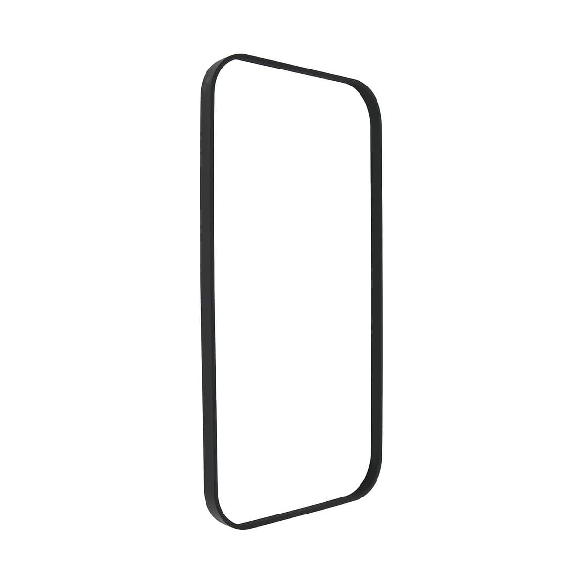 Contour Rectangle Mirror Frame Only in Black-img-1