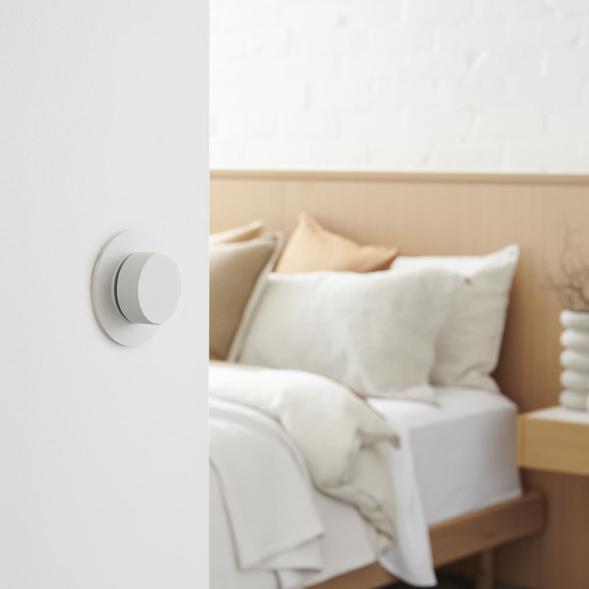 MFL Artisan Recessed IP44 Dimmer Switch in White-img-2