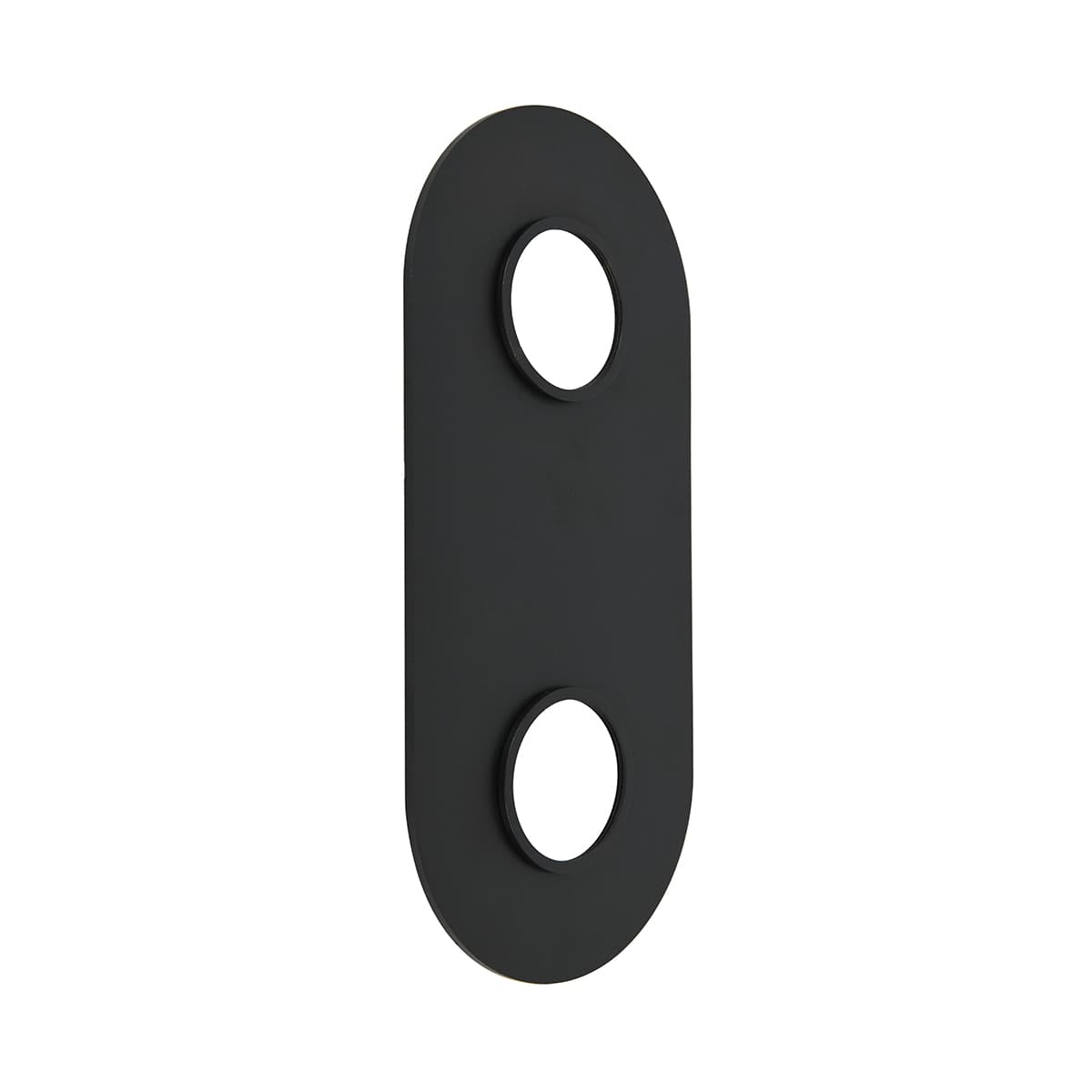 MFL Artisan Double Oval Decorative Plate in Black-img-1