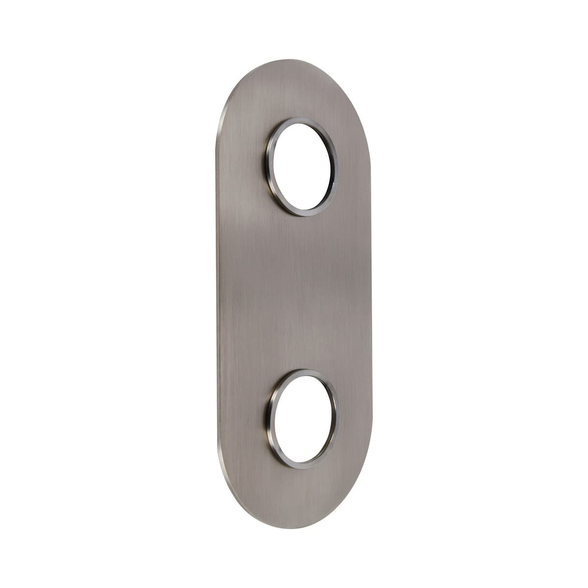 MFL Artisan Double Oval Decorative Plate in Nickel-img-1