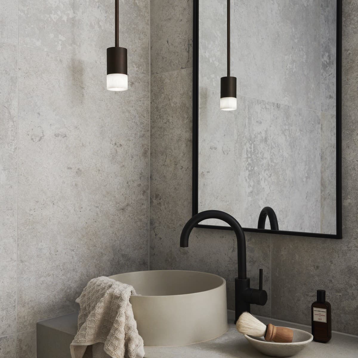 MFL Artisan LED Colour-Shifting Pendant in Bronze-img-3