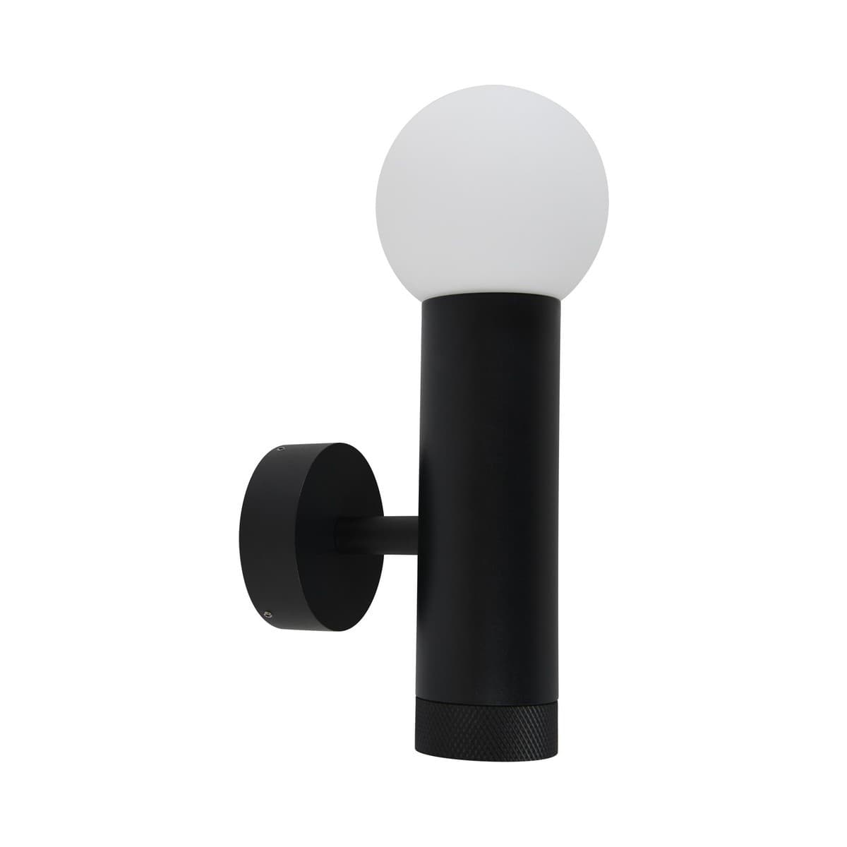 MFL Artisan LED Colour-Shifting Cylinder Wall Bracket with Dimmer in Black-img-3