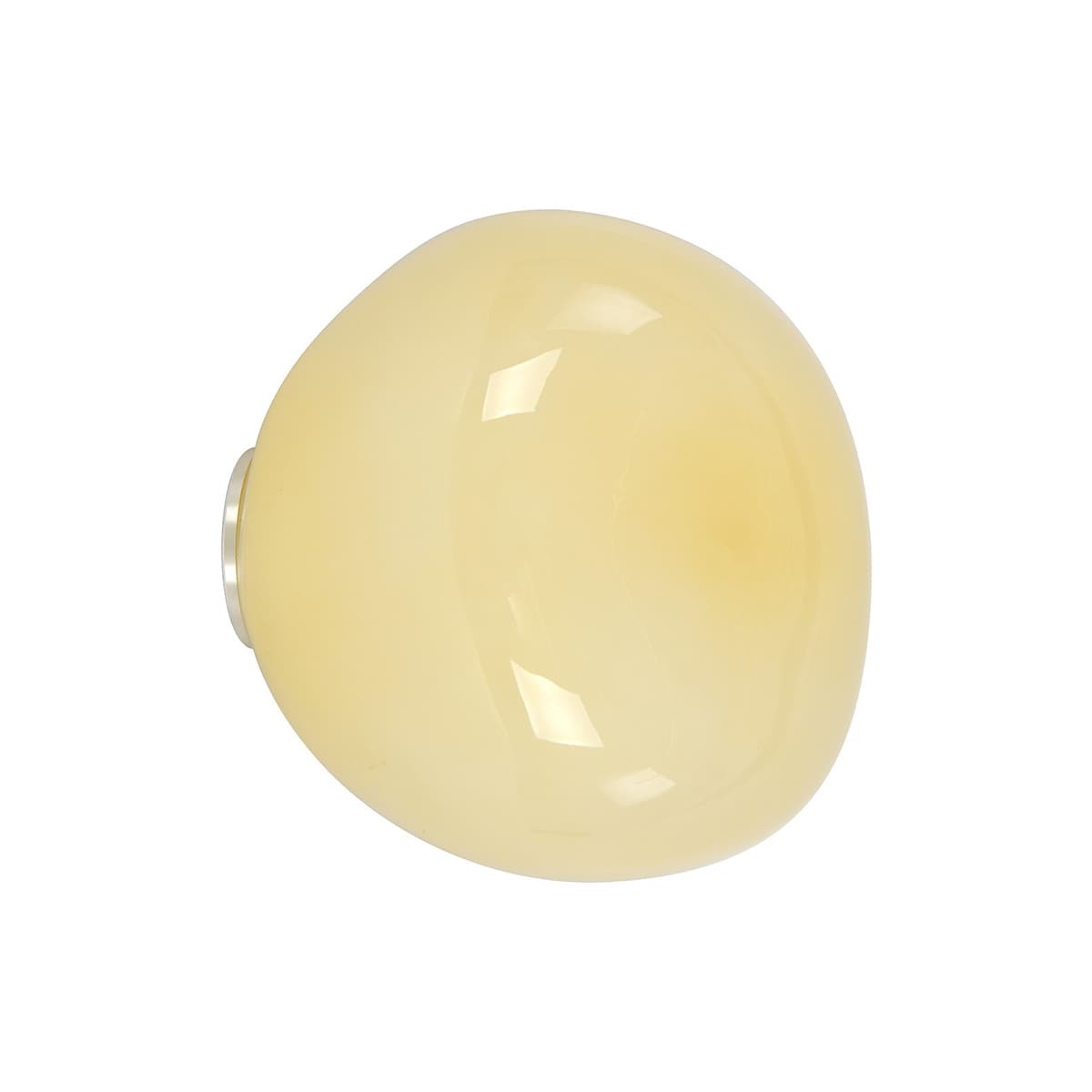 MFL Artisan Pebble Shade in Milk Glass-img-2