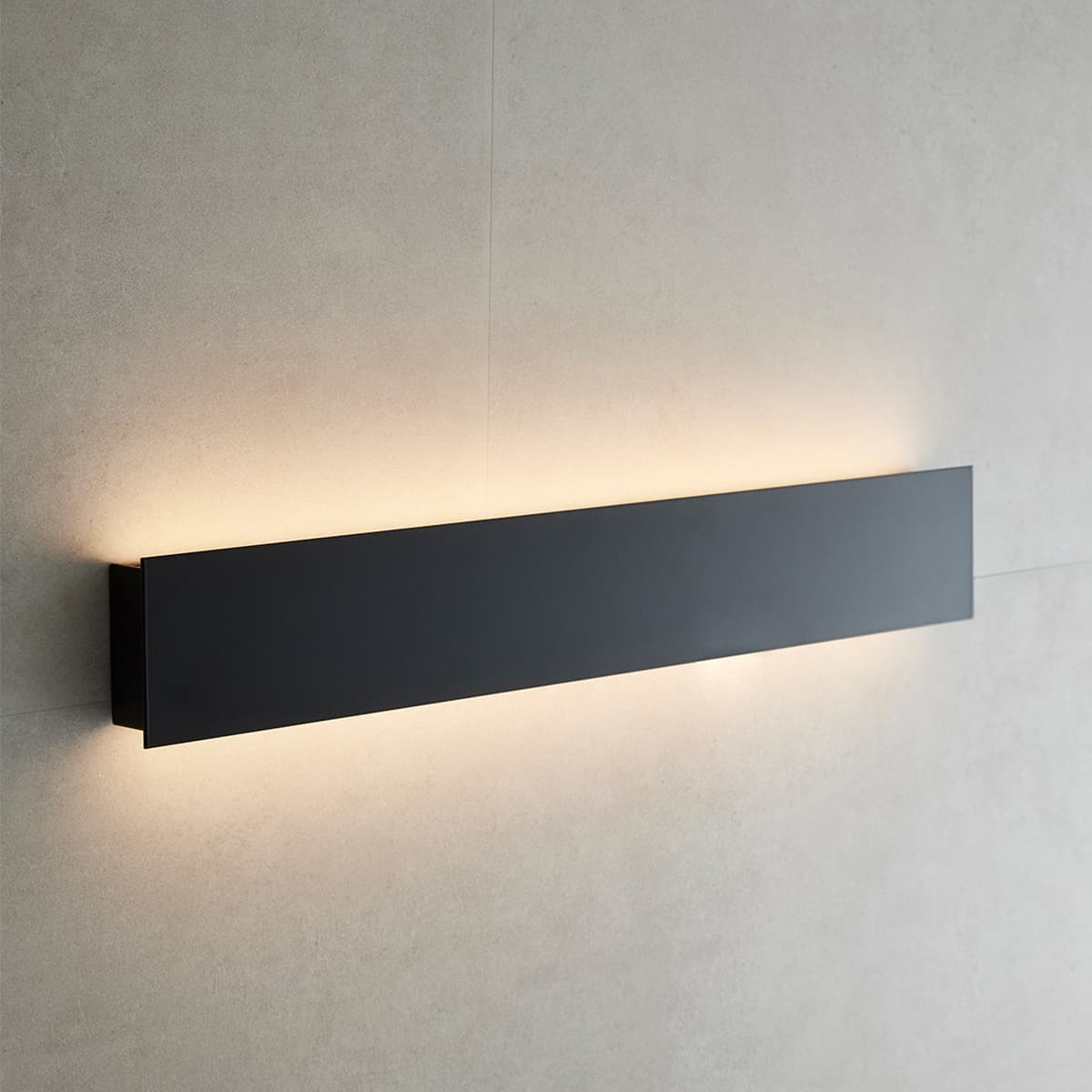 Jones 620mm 2 Light LED Colour-Shifting Wall Sconce in Black-img-2