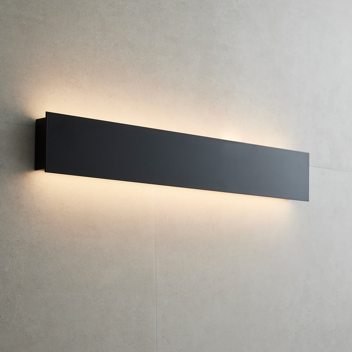 Jones 620mm 2 Light LED Colour-Shifting Wall Sconce in Black-img-3