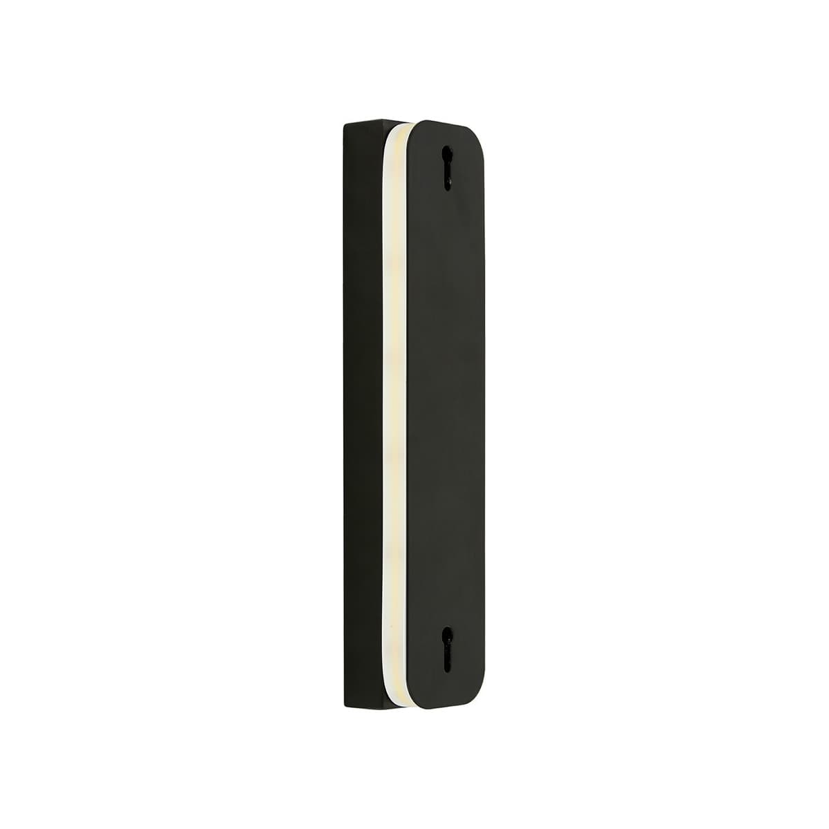 Chameleon LED Colour-Shifting Tall Wall Sconce Only in Black
