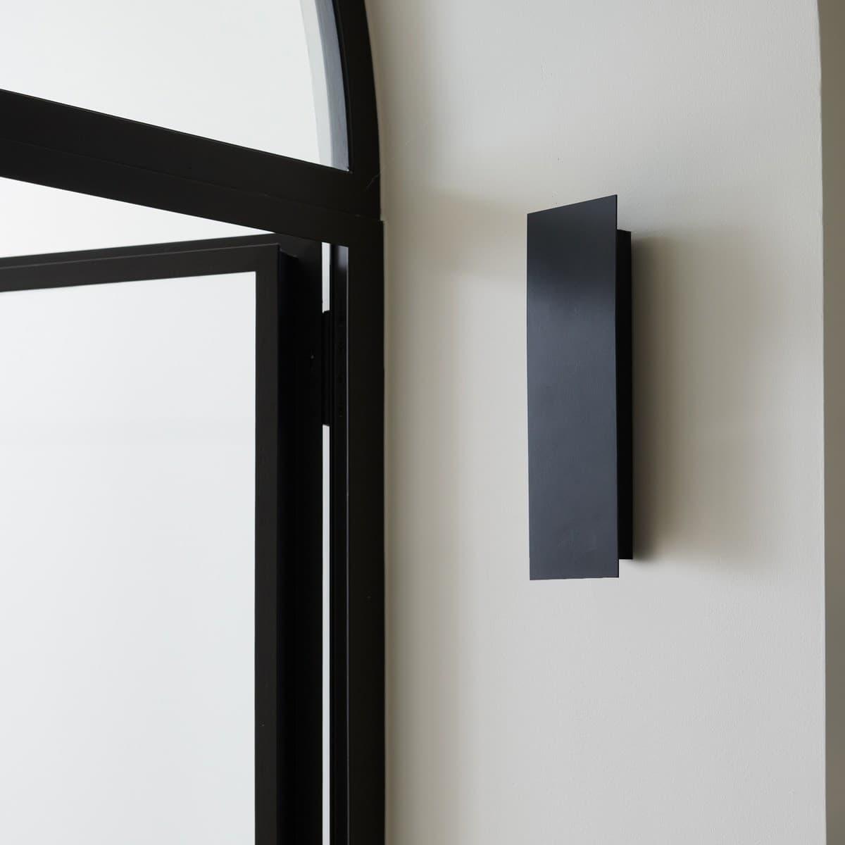 Chameleon LED Colour-Shifting Tall Wall Sconce Only in Black-img-3