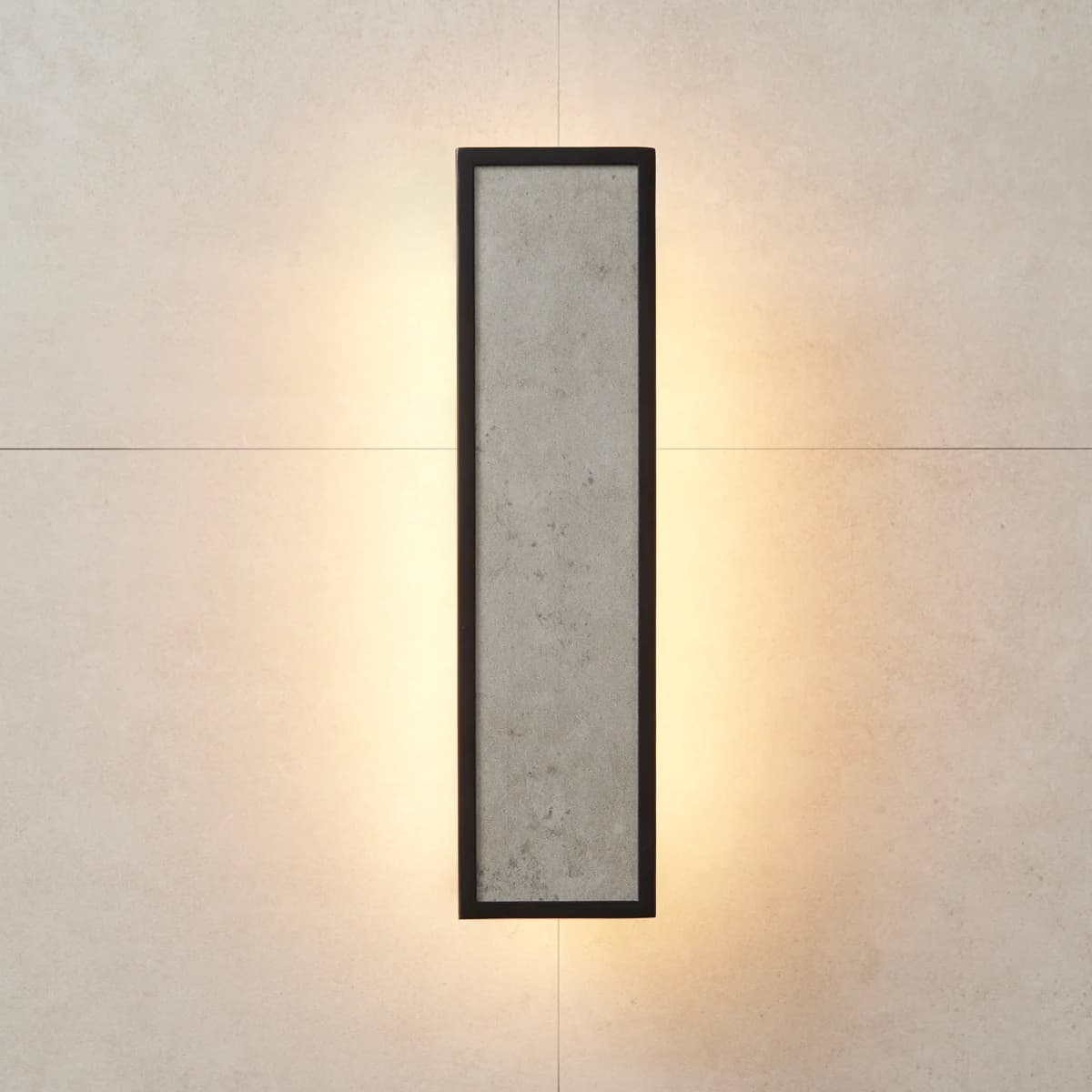 Chameleon LED Colour-Shifting Tall Wall Sconce Only in Black-img-5