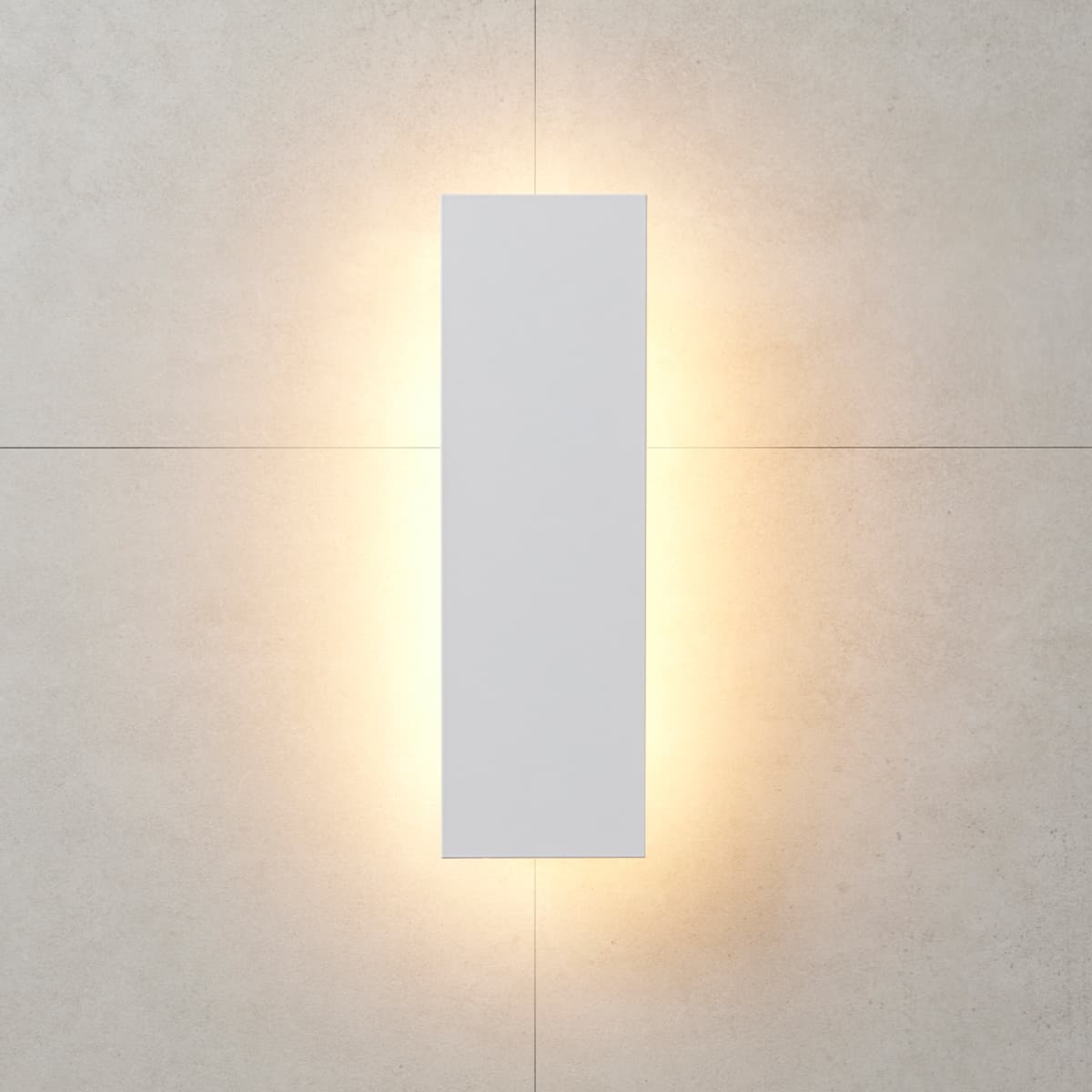 Chameleon LED Colour-Shifting Tall Wall Sconce Only in White-img-4