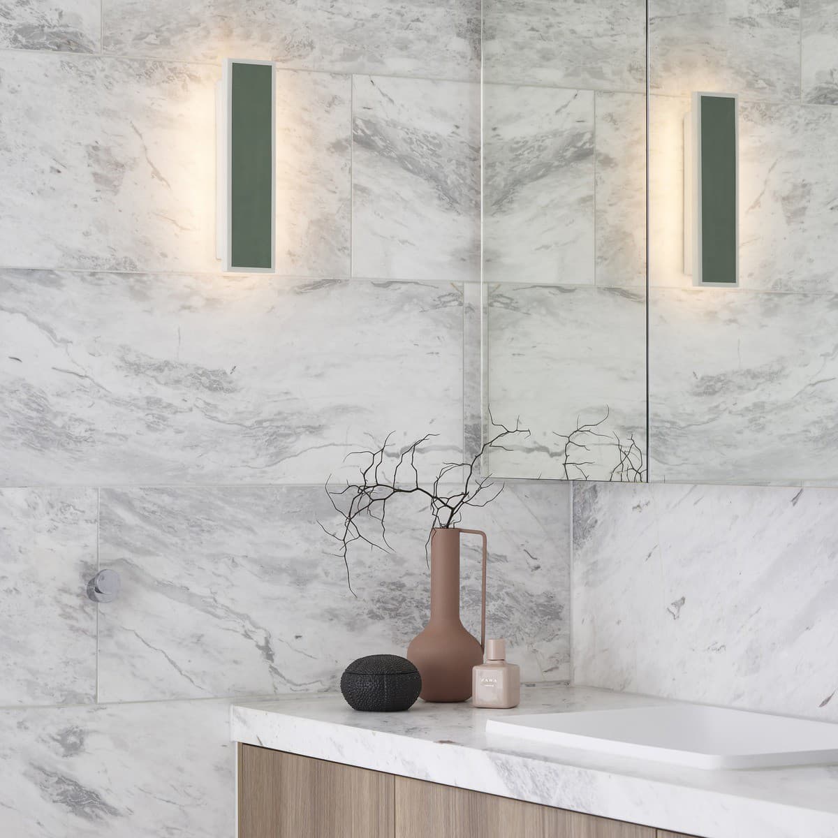 Chameleon Tall Tile Frame Only in White