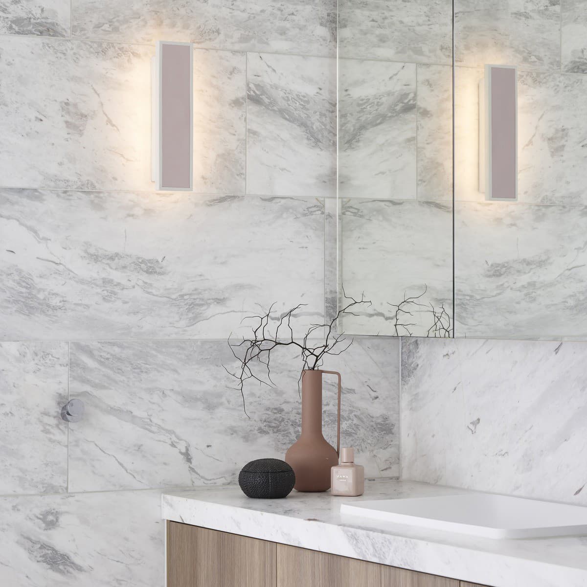 Chameleon Tall Tile Frame Only in White