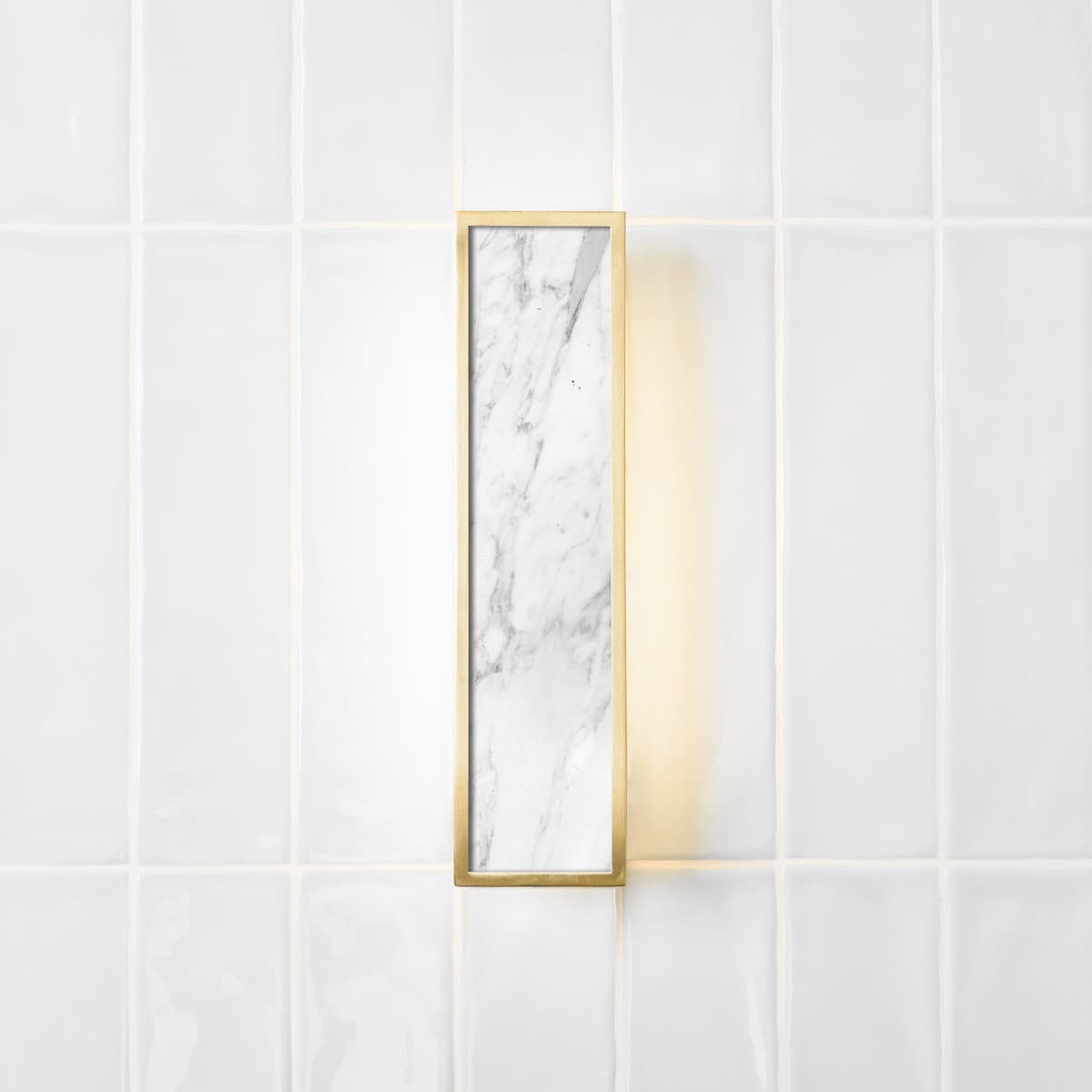Chameleon Tall Tile Frame Only in Brass