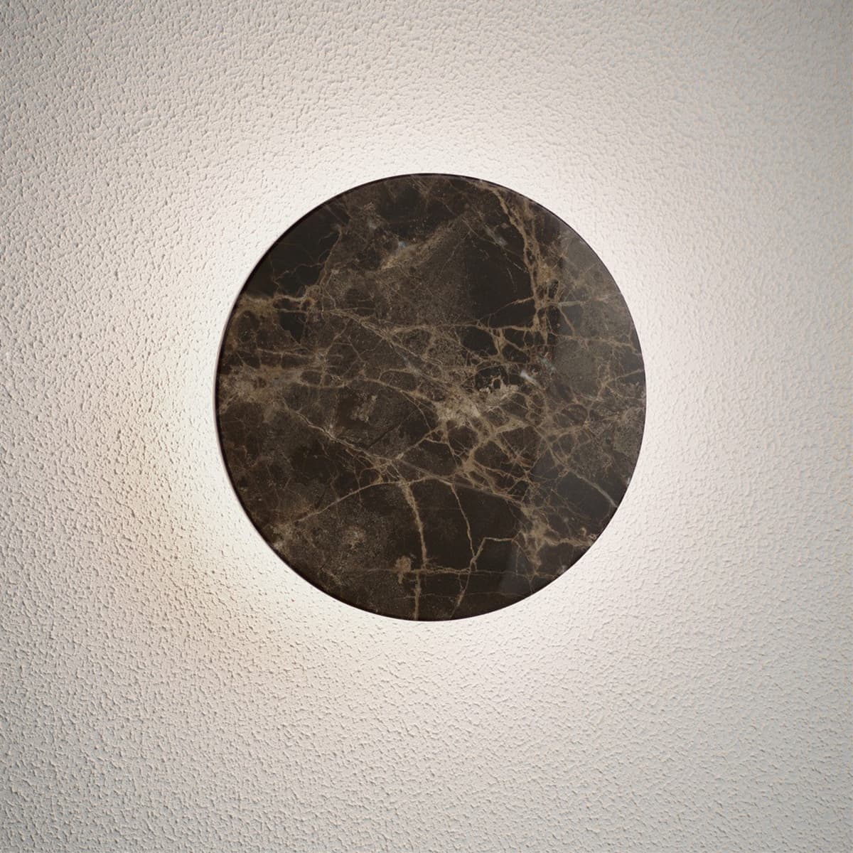 Equinox 200mm LED Colour-Shifting Wall Sconce in Brown Marble-img-4