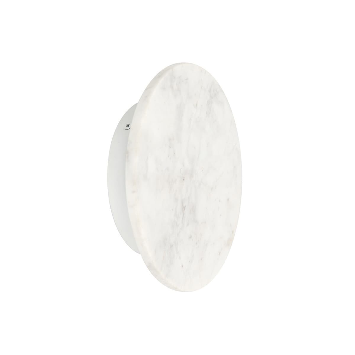 Equinox 200mm LED Colour-Shifting Wall Sconce in White Marble-img-1