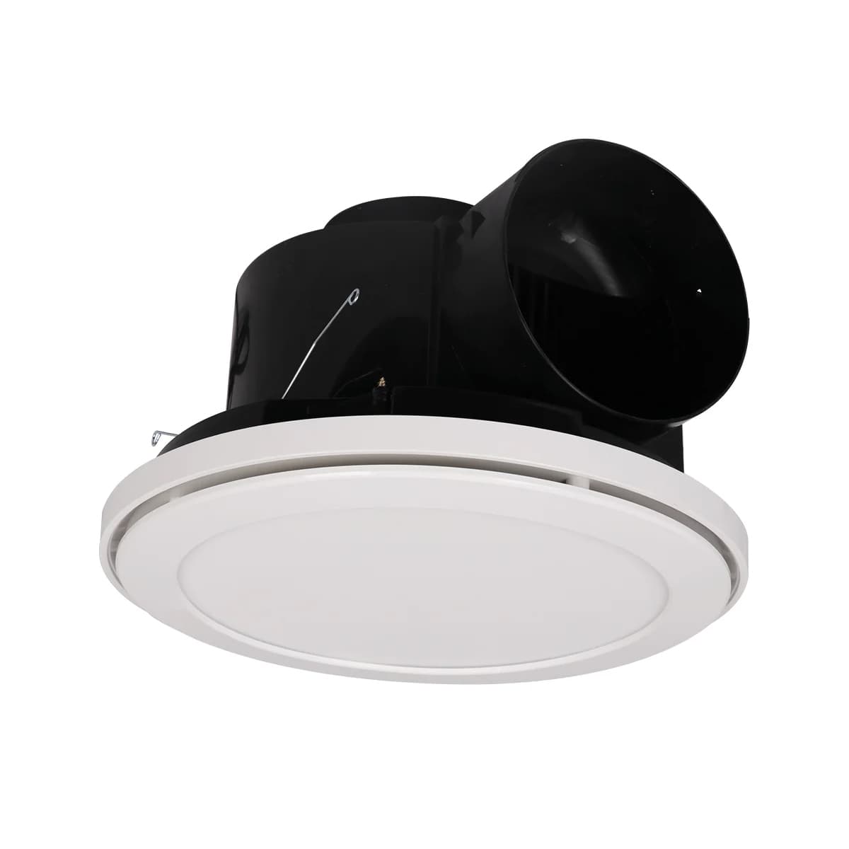 Reef 250mm Round Exhaust Fan and LED Light with 290mm Dia Cut Out in White-img-3