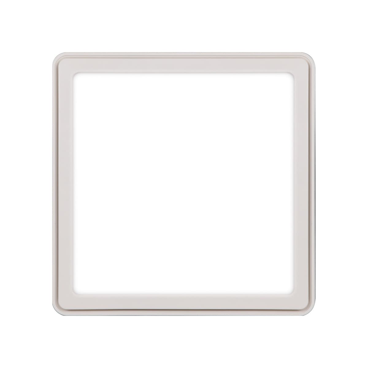Reef 250mm Square Exhaust Fan and LED Light with 290mm Dia Cut Out in White-img-2